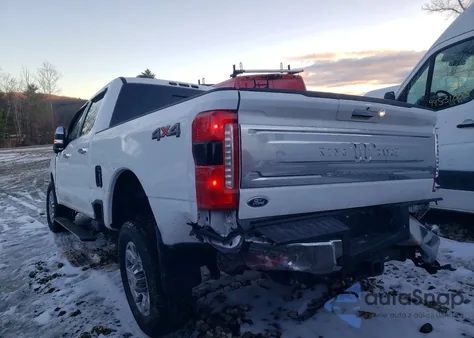 2024 Ford F350 Super Duty from USA, damaged, VIN 1FT8W3BN4RED23320